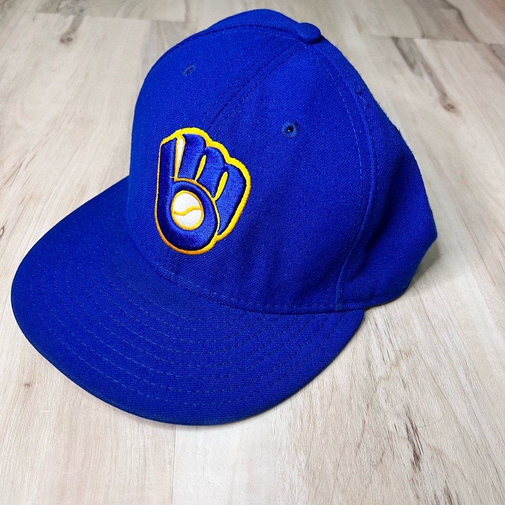 Milwaukee Brewers New Era 59 fifty fitted hat cap MLB
